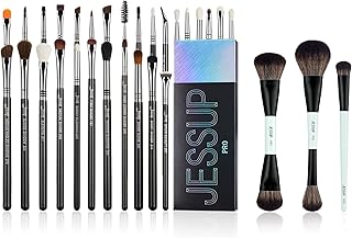 Jessup Juego de brochas de maquillaje de ojos...
