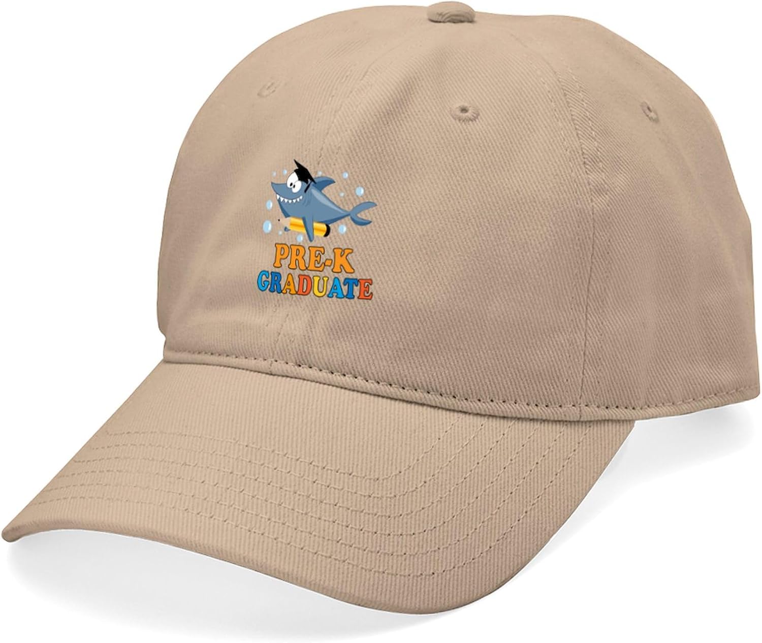 CafePress Preschool Graduate Shark Adjustable Baseball Cap