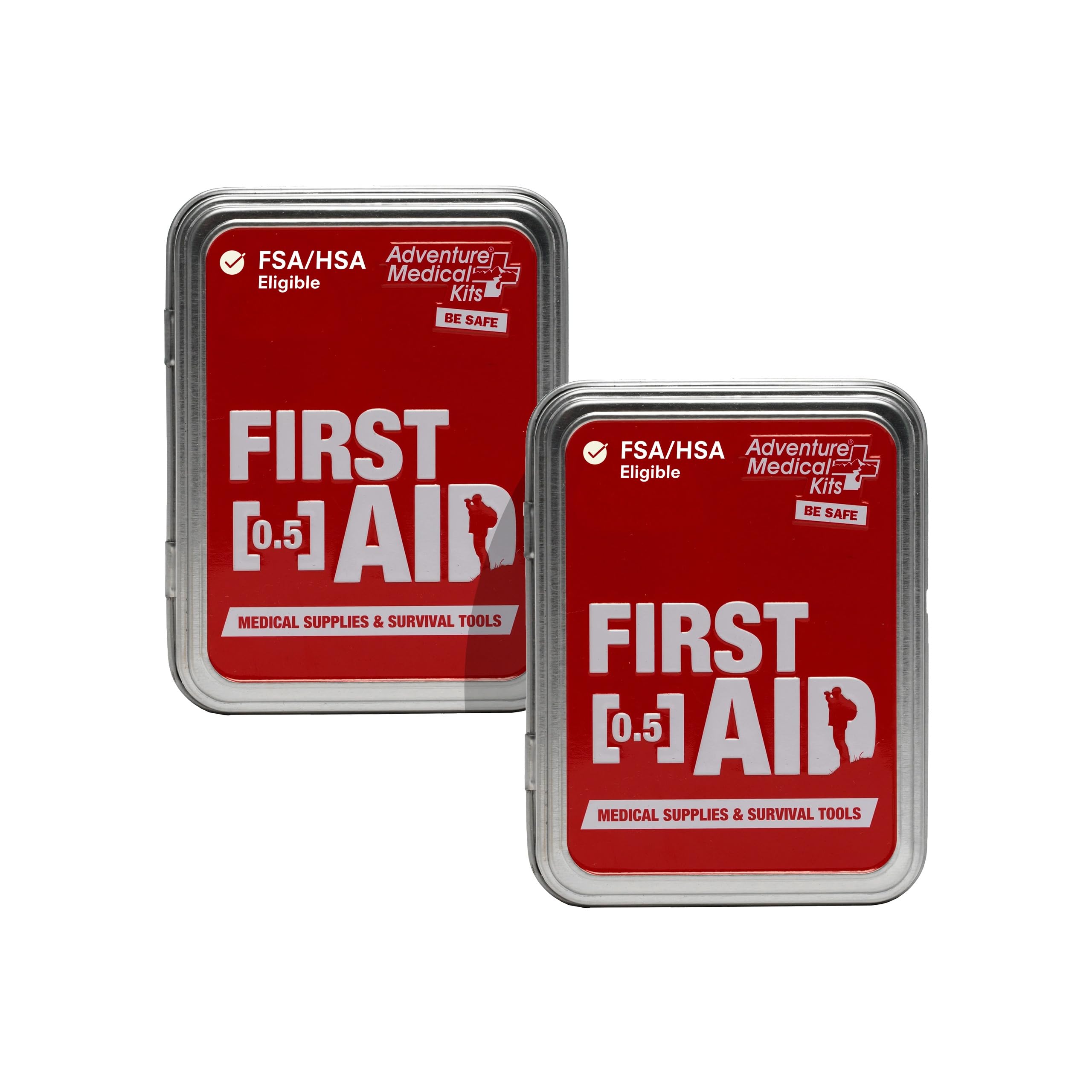 Adventure Medical Kits First Aid, 0.5 Tin Red - (Pack of 2)