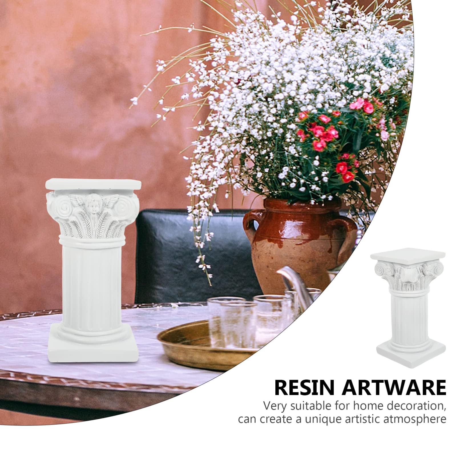 Roman Pillar Statue Greek Statue Greek Column Modern Style Gift Figure For