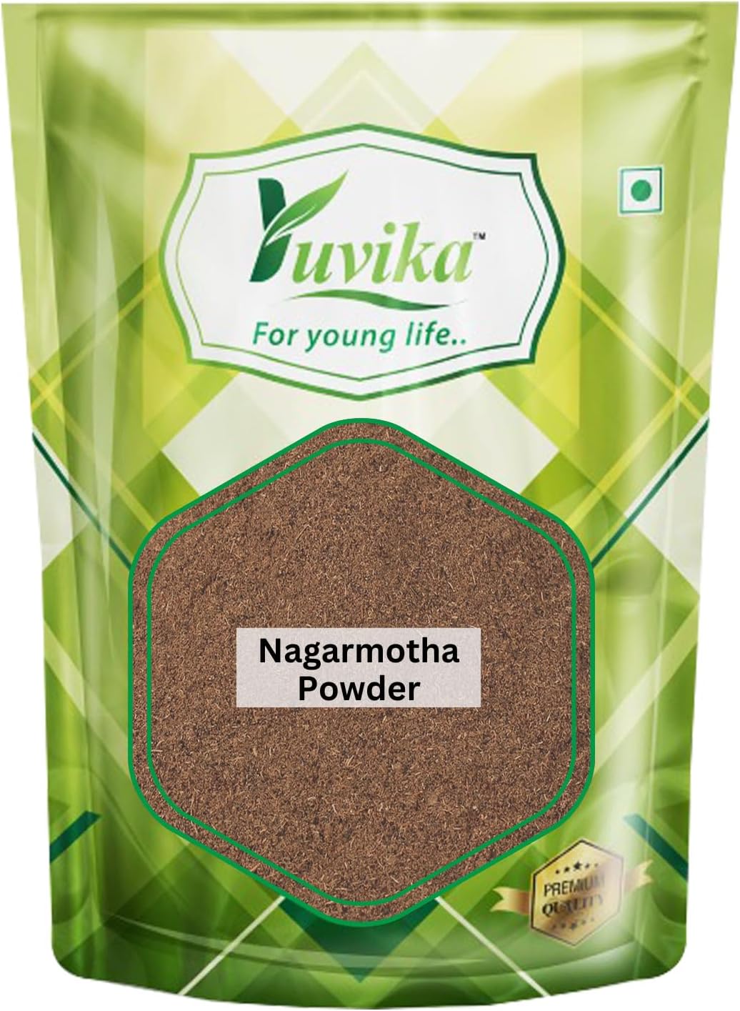 Yuvika Nagarmotha Powder - Cyperus Rotundus Rhizome - Nut Sedge Root 100 Grams