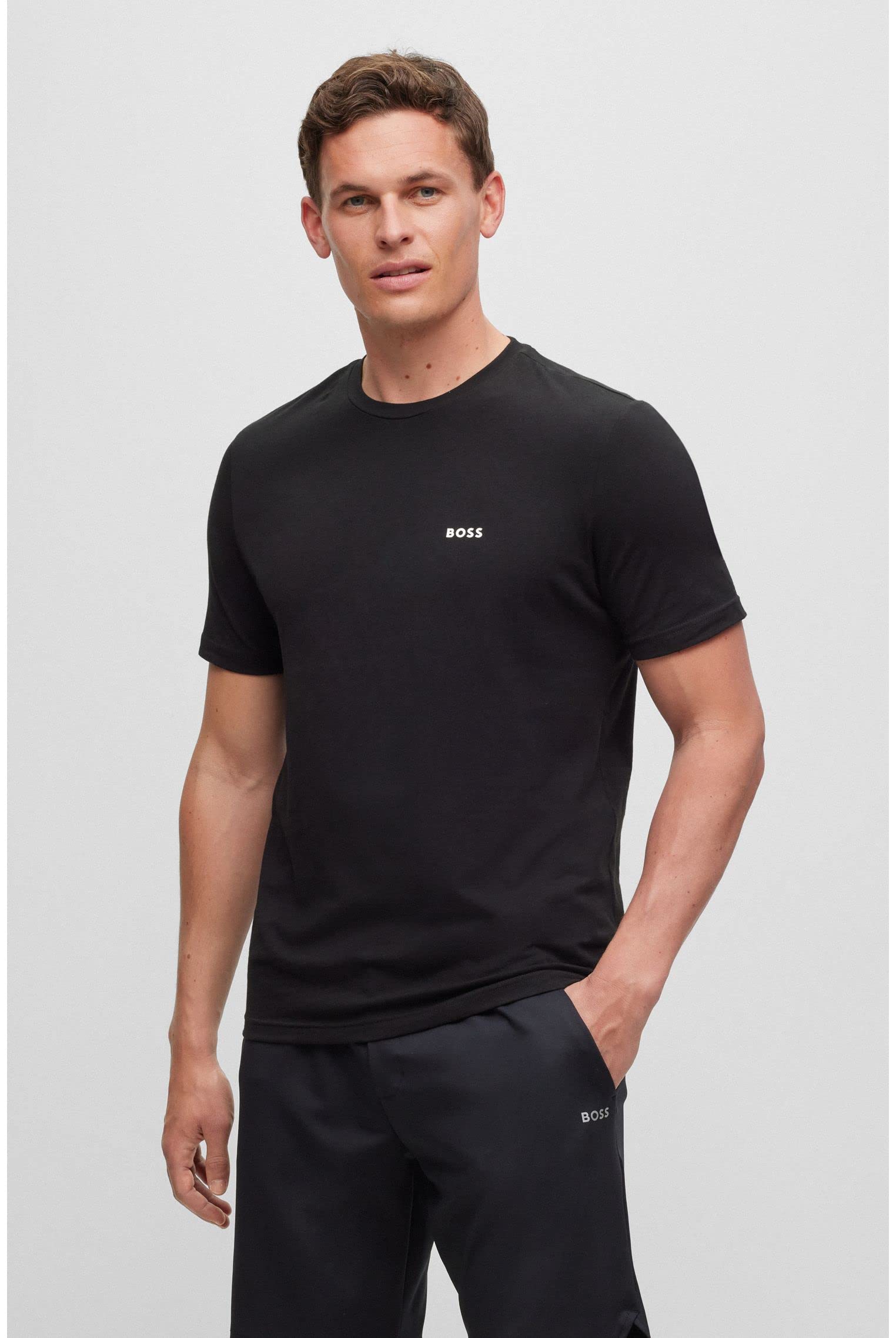 BOSS Herren B-tshirtrn 2p Comfor 10243514 T-Shirt (2er Pack)