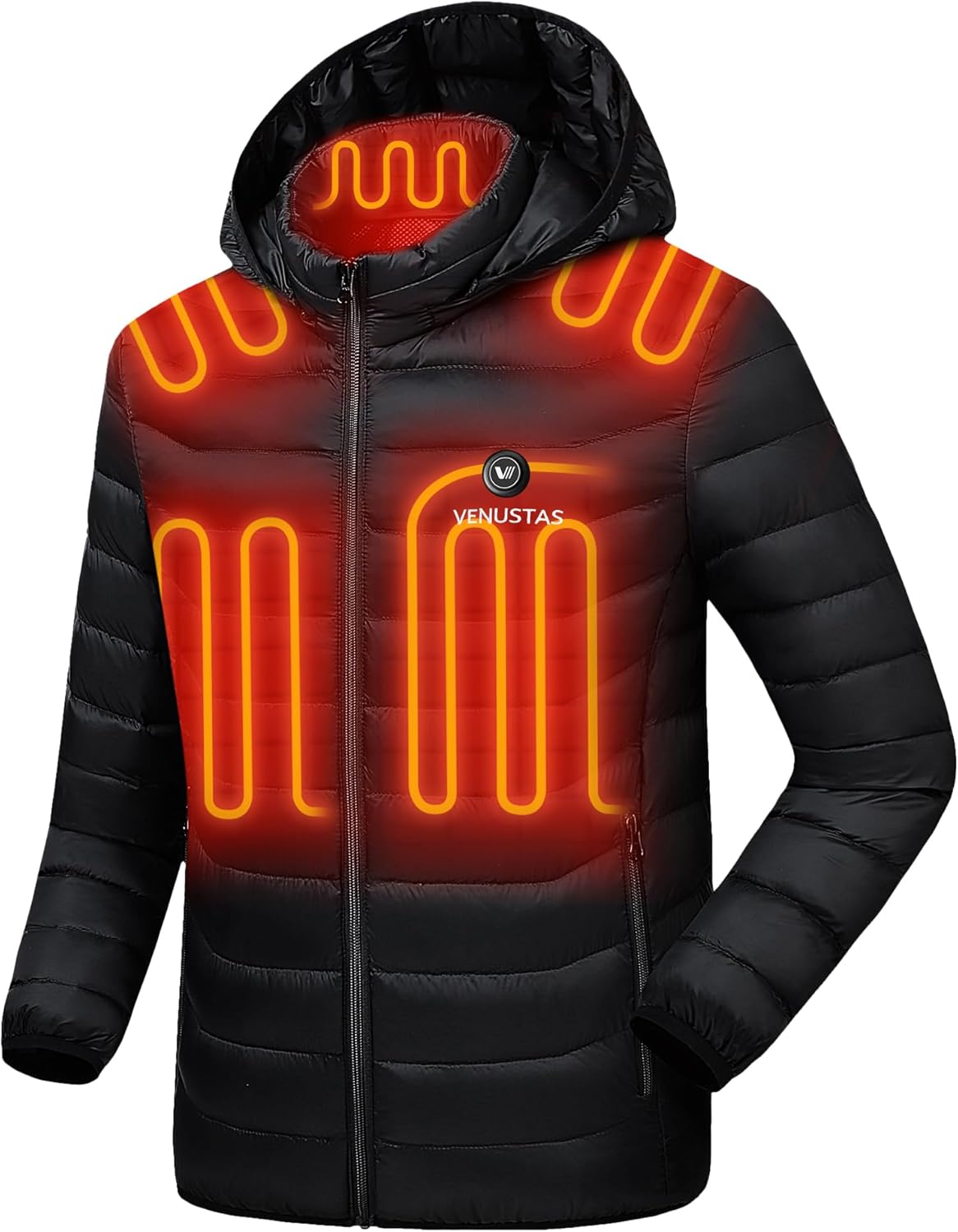 Venustas Heated Jacket (Medium, Black) - Image 8