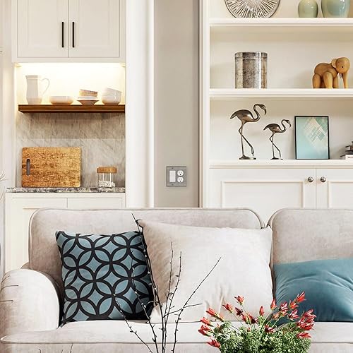 Miniatura 9 de Nostalgic Warehouse 719996 New York - Placa de interruptor con basculante y tomacorriente, níquel satinado