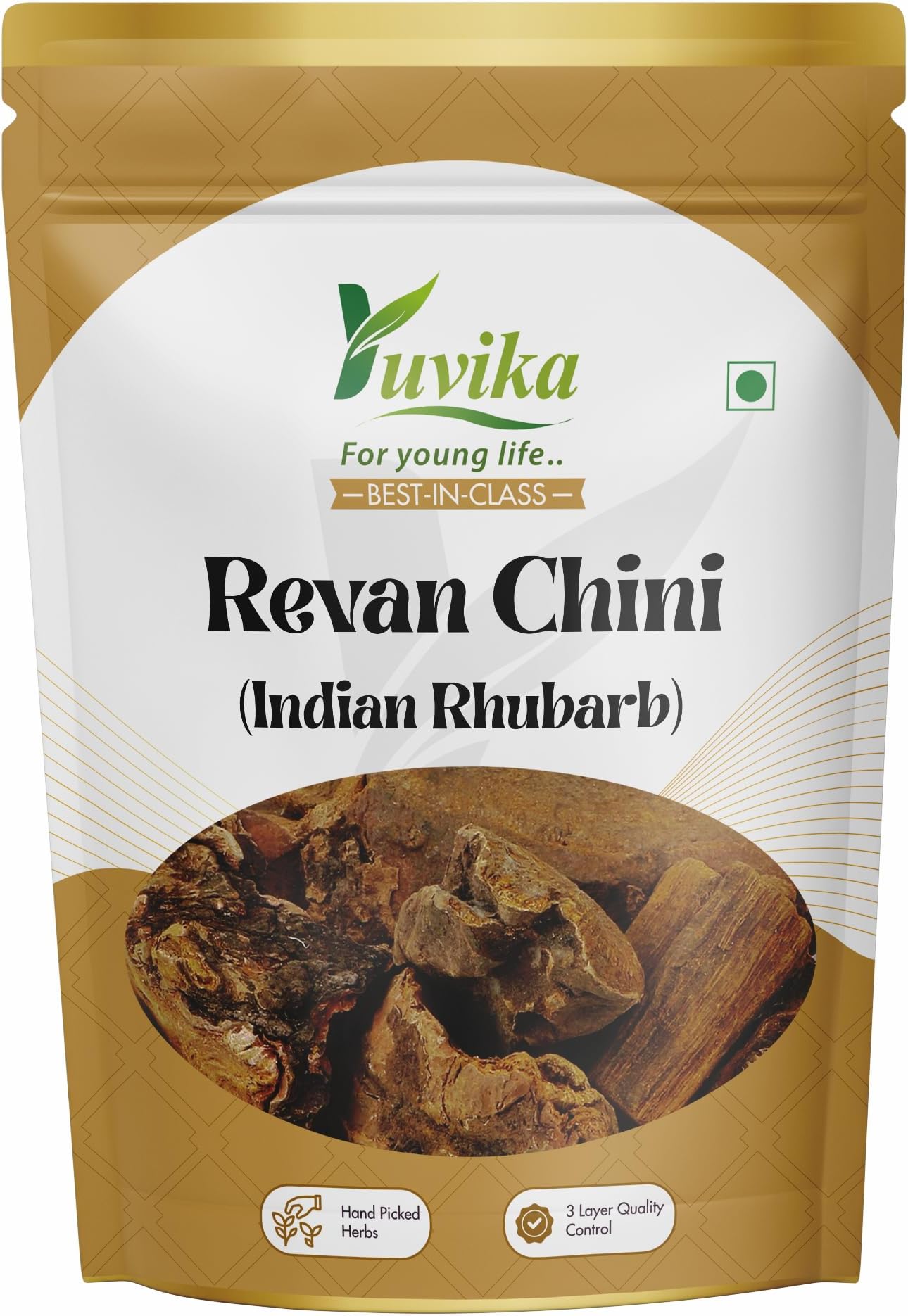 YUVIKA Revan Chini - Rheum Emodi - Indian Rhubarb 100 Grams
