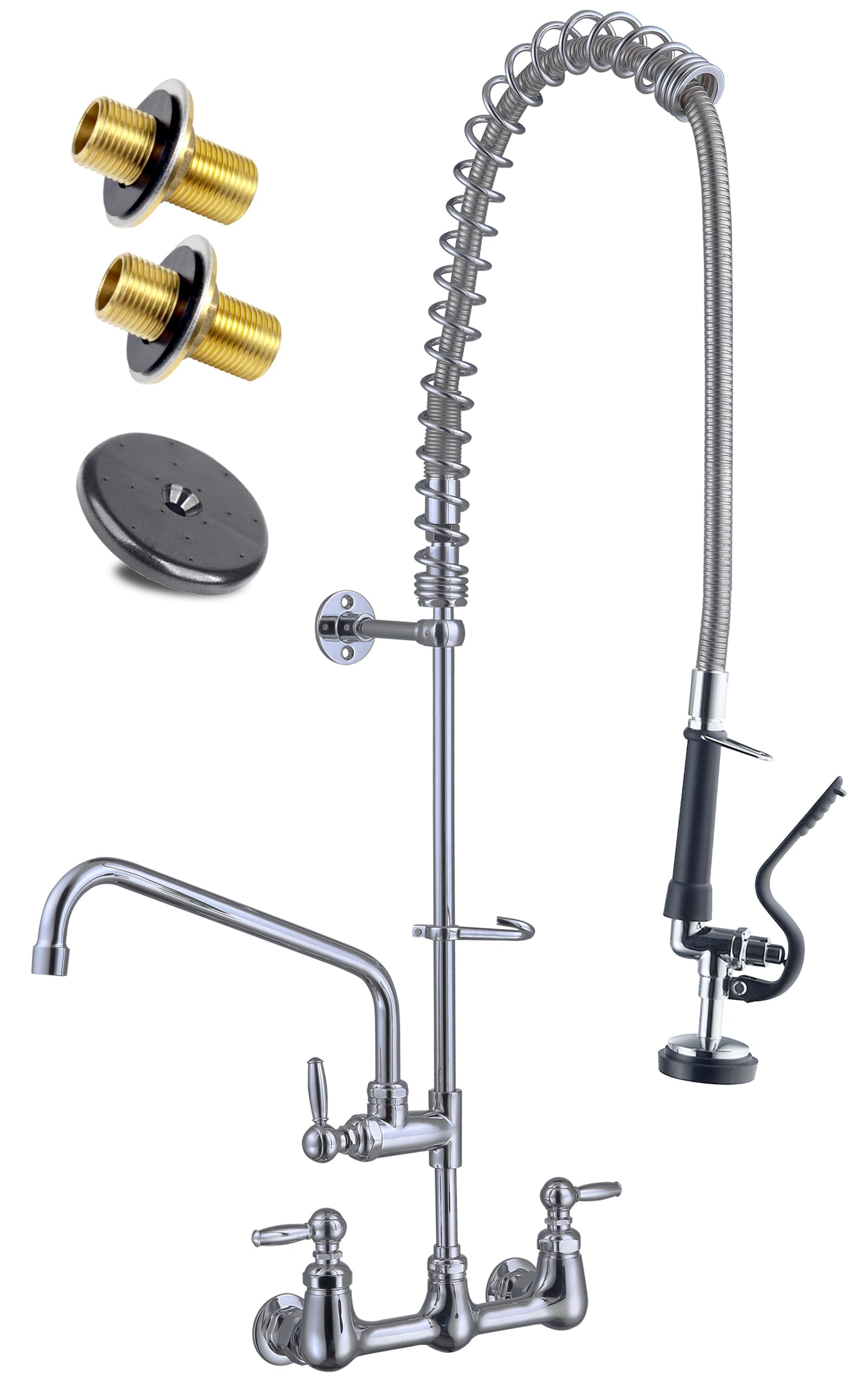 BZIMAK Robinet Commercial Avec Pulvérisateur, Robinet D'évier