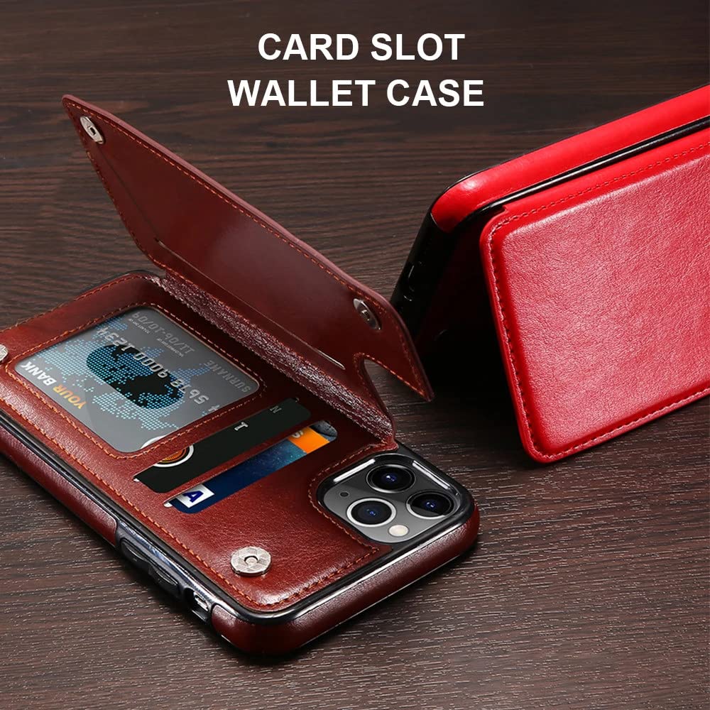 telefono Custodia Per iPhone 17 Pro Max 17 Air 16 15 14 Pro Max Plus 13 12 11 Pro Max Mini Custodia Portafoglio Magnetico Cerniera con Cordino Retrò TPU Pelle PU del 2026 a €11.99