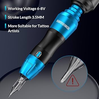 Amazon.com: Wormhole Tattoo Kit Wireless Tattoo Machine Kit