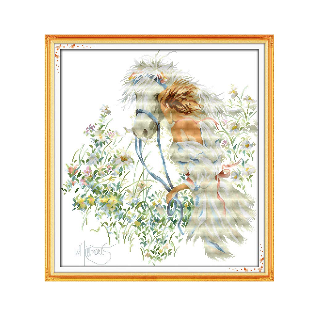 Hand Embroidery Pattern Horse EMBROIDERY & ORIGAMI