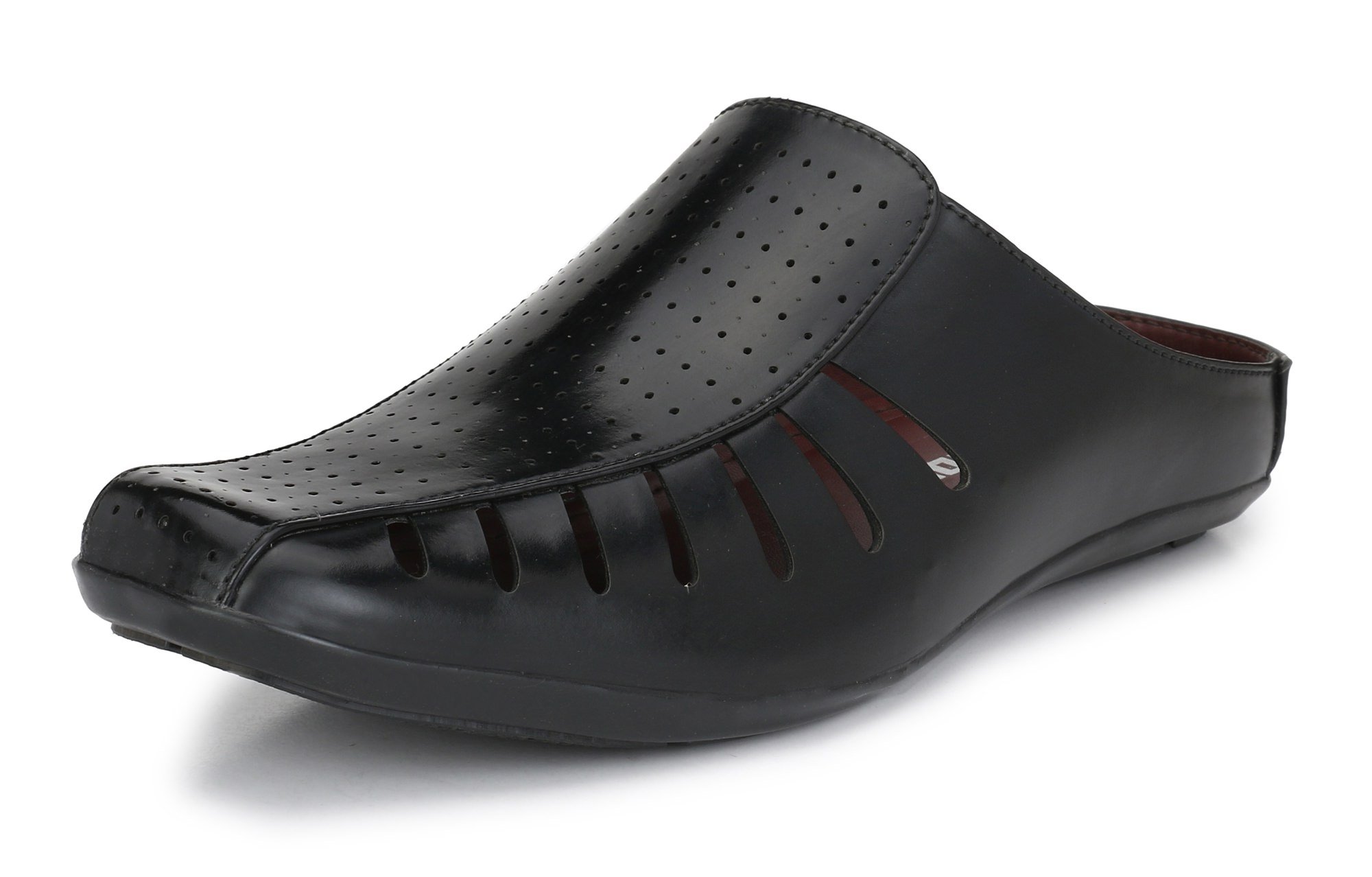 QHAN Mens Black Open Back Slip On-10 (B087F5T9YF) Amazon Price History, Amazon Price Tracker