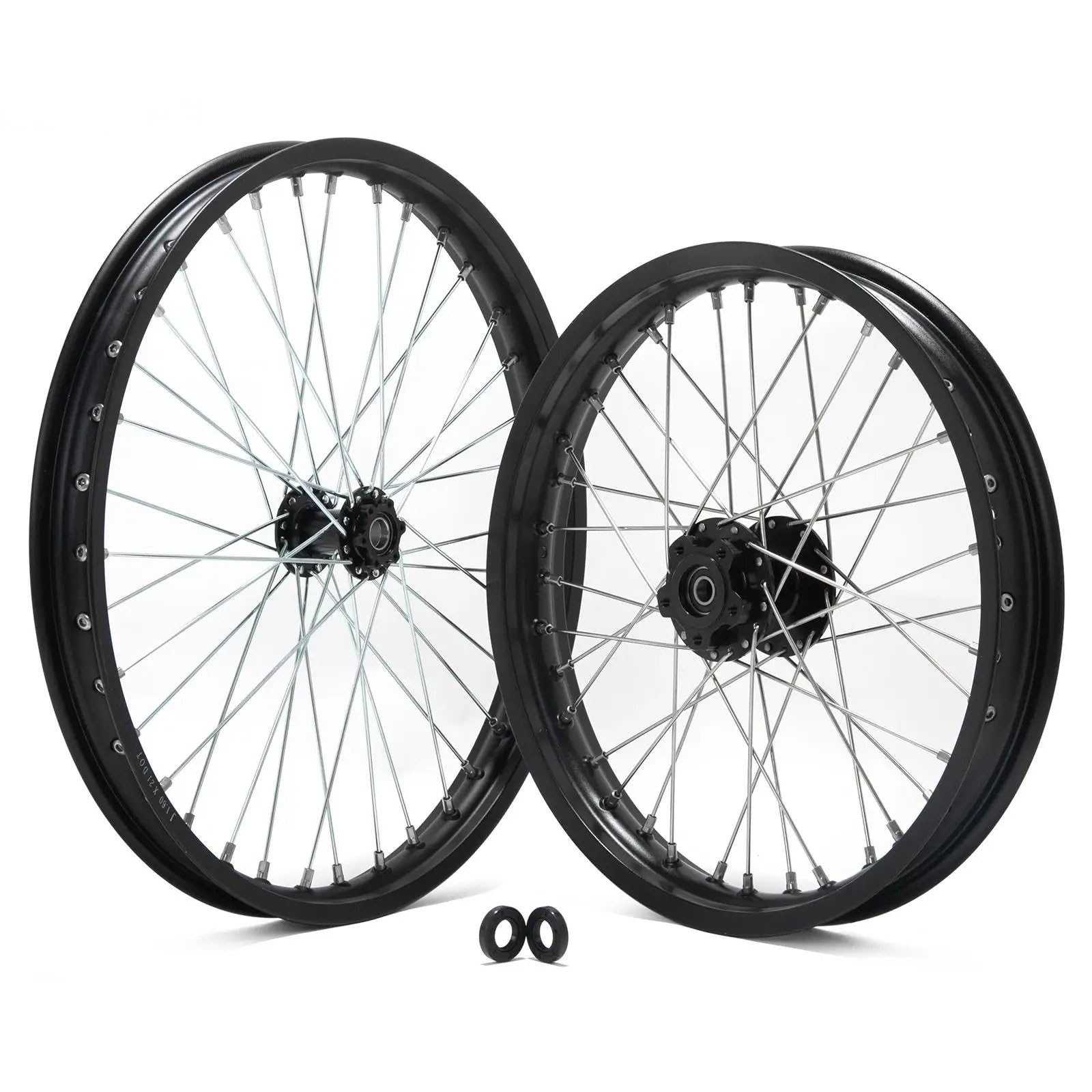 Piasty kół motocyklowych Pasuje do Sur-Ron LBX Light Bee X Segway X160 X260 przód 21 1.6/19 1.4/14 2.15 tył 19 1.6/18 2.15/16 1.85/14 2.15 felga Piasta(19x1.4 16x1.85 Red)
