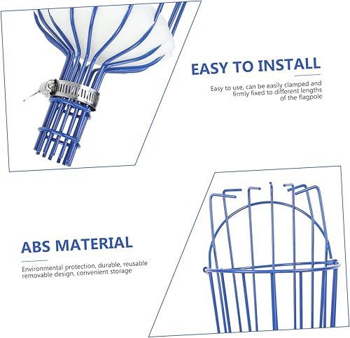 Miniatura 5 de Dispositivo desmontable para recolección de frutas, nueces de pecana, cesta de recogedor de frutas, cabeza de recogedor de frutas, herramienta de