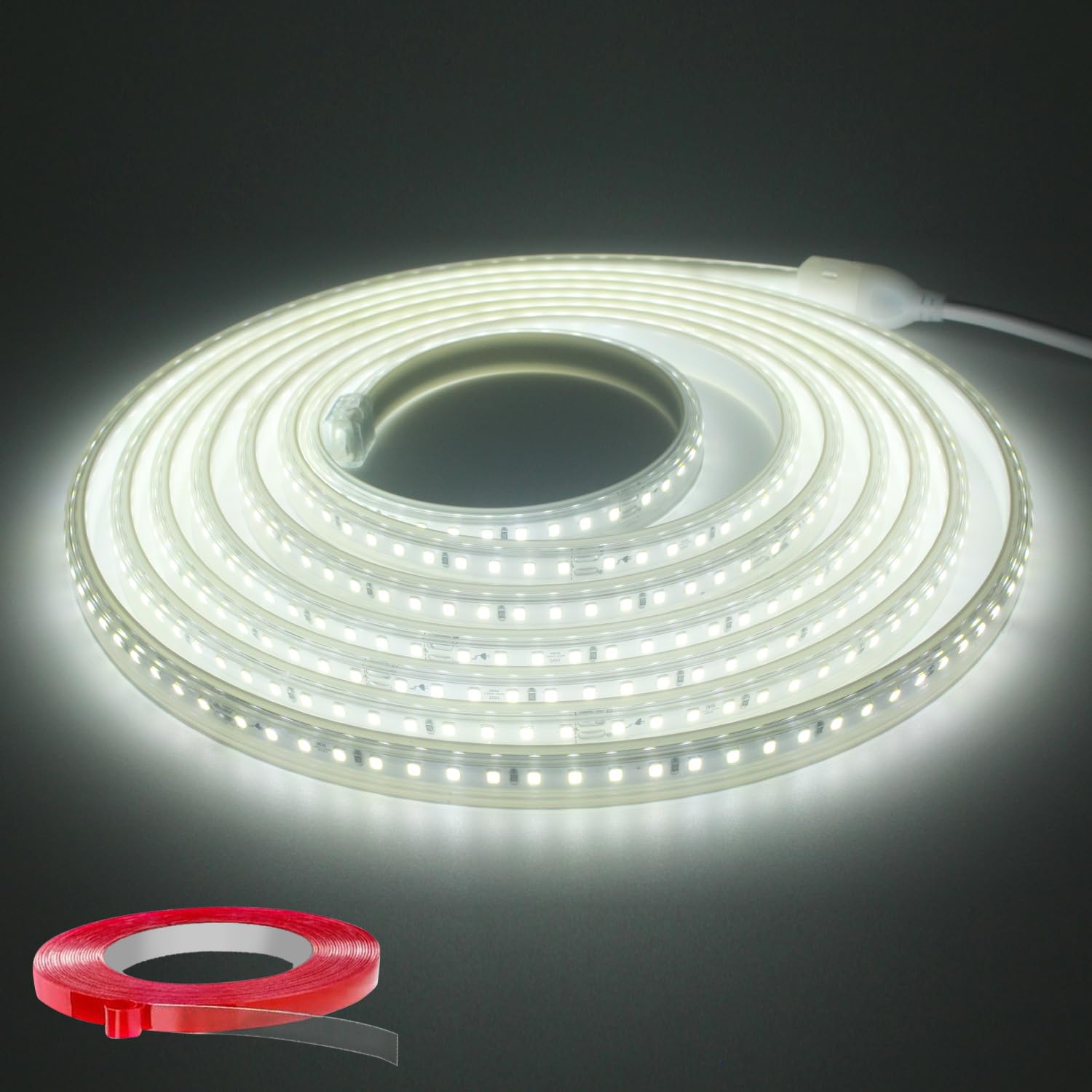 Q.Laomi LED Strip 10M, Super Hell LED Streifen 220V 230V Dir