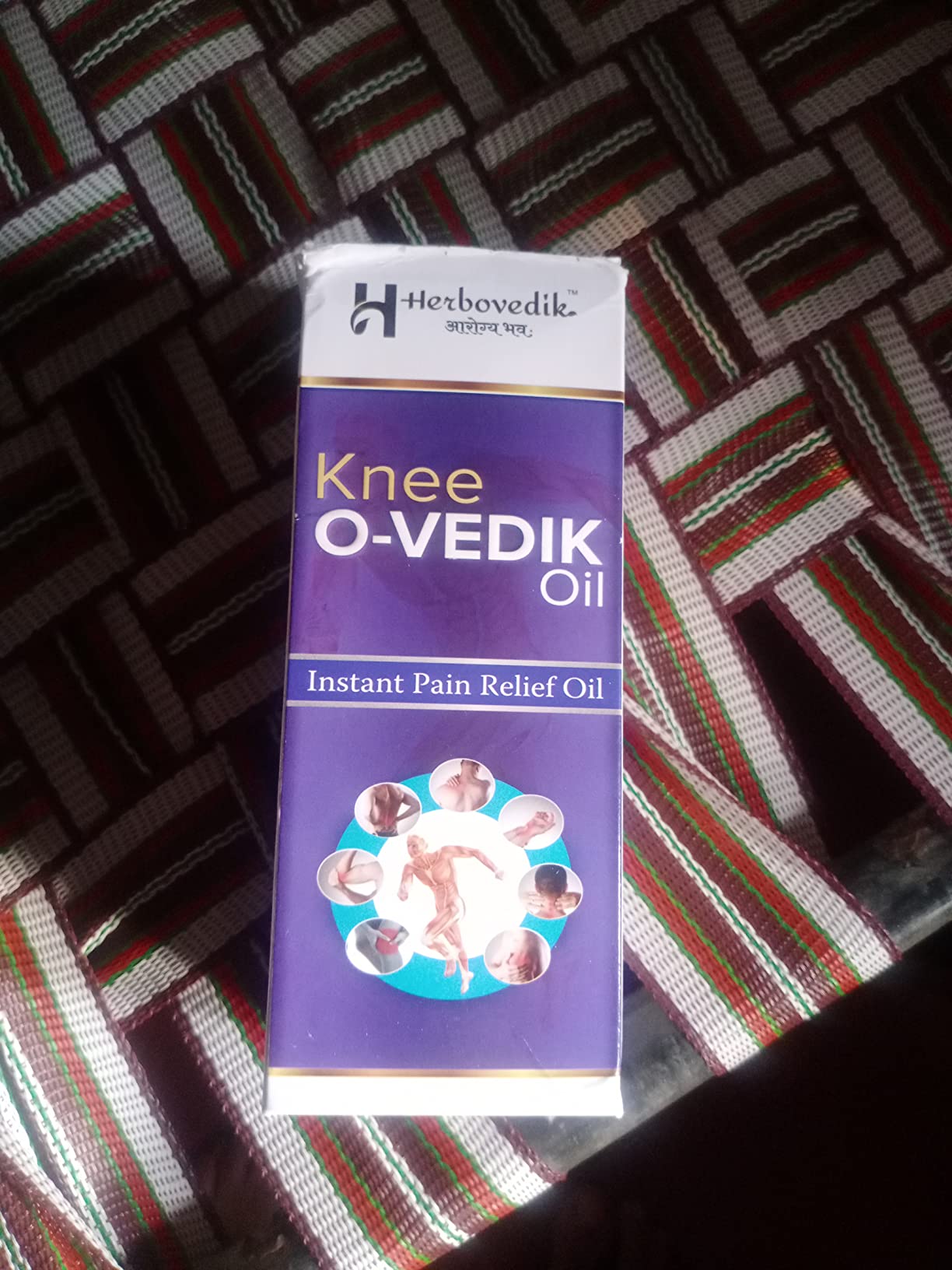 Herbovedik Ayurvedic Knee Pain Oil 300ml Ayurvedic Oil for Relief