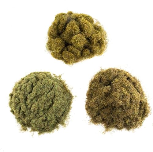 Miniatura 7 de War World Scenics - Kit de césped estático para cuatro estaciones, modelo de modelado, ferrocarril, ferrocarril, juego de guerra, diseño, paisaje,