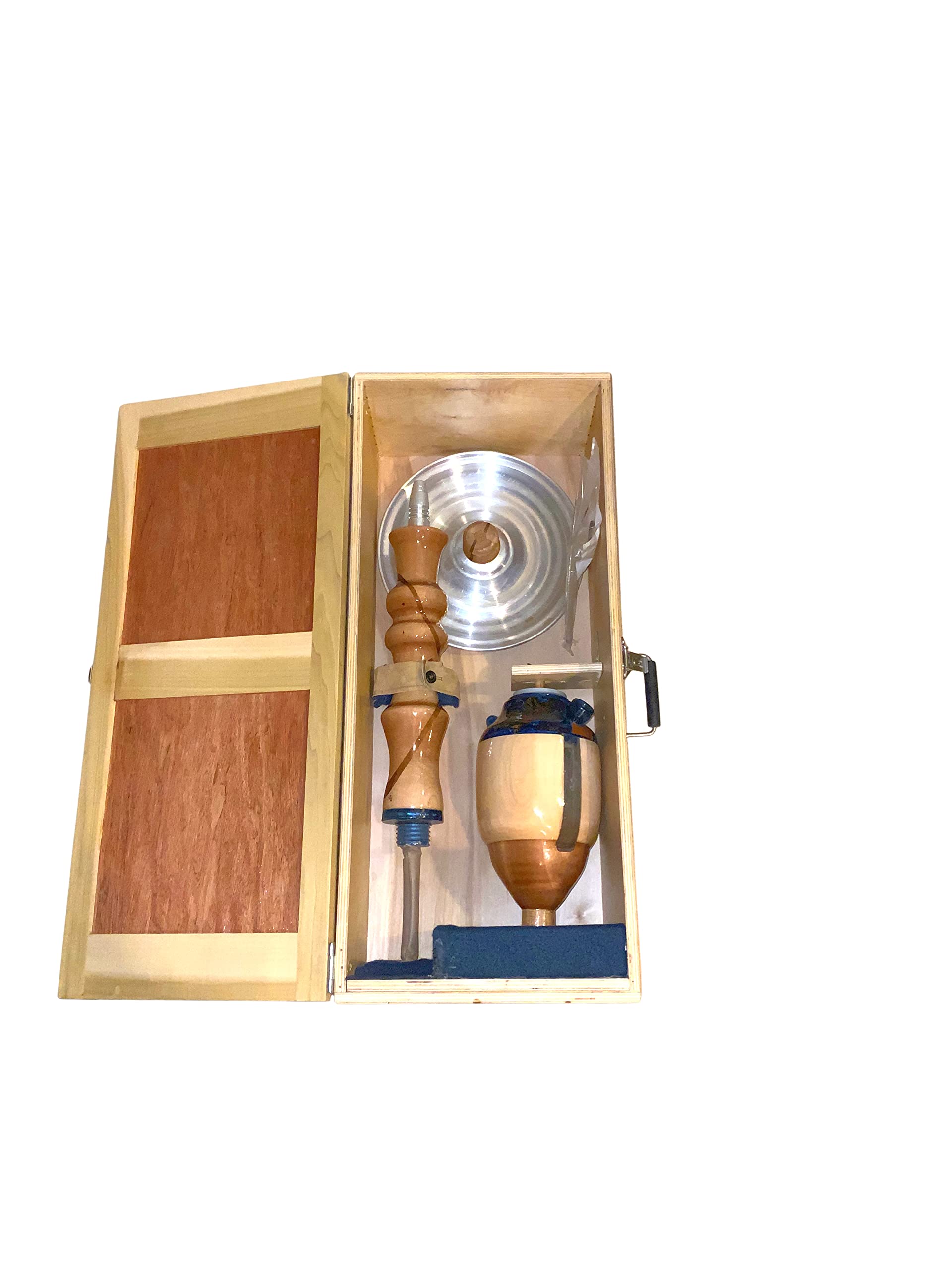 Wood Hookah in Carrying case
