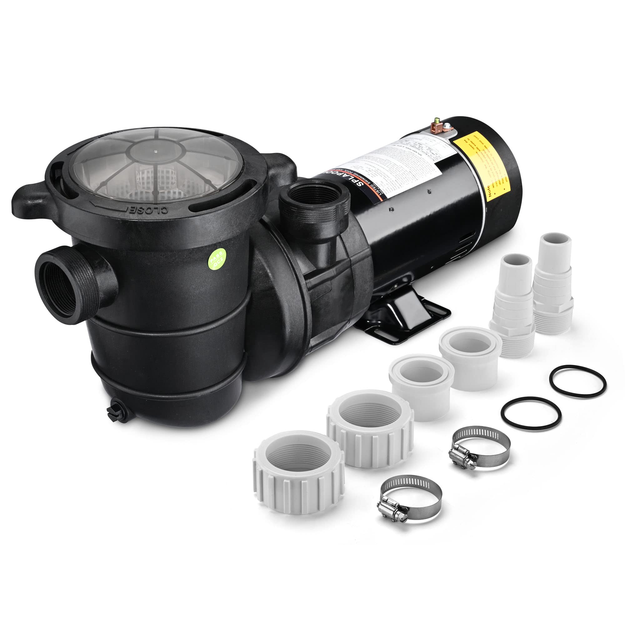 Snapklik.com : 1.5 HP Above Ground Swimming Pool Spa Water Pump Outdoor ...