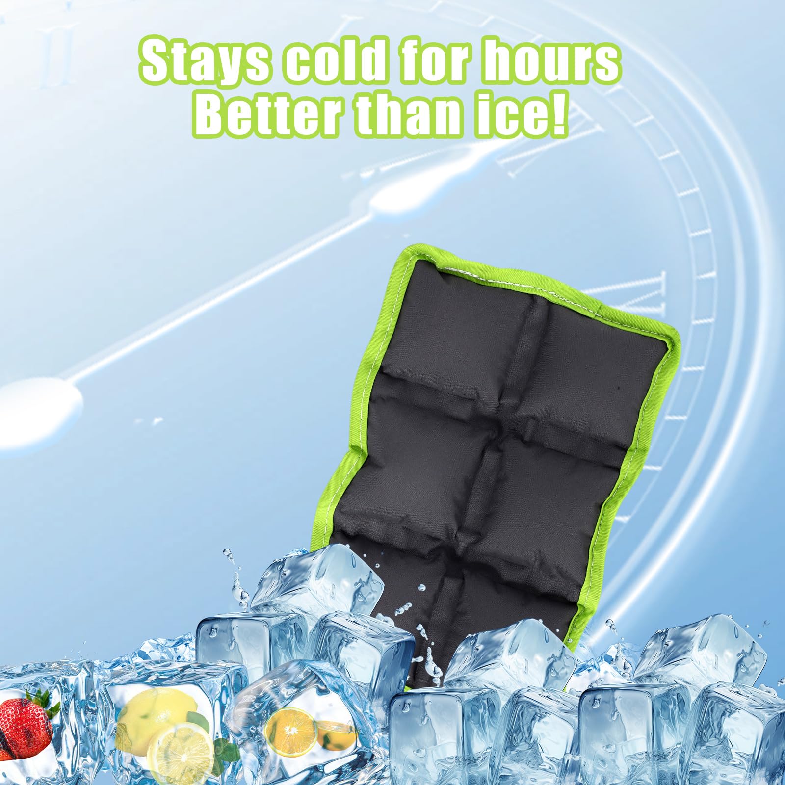 Lyreh 4pcs Reusable Lunch Box Ice Packs - Image 4