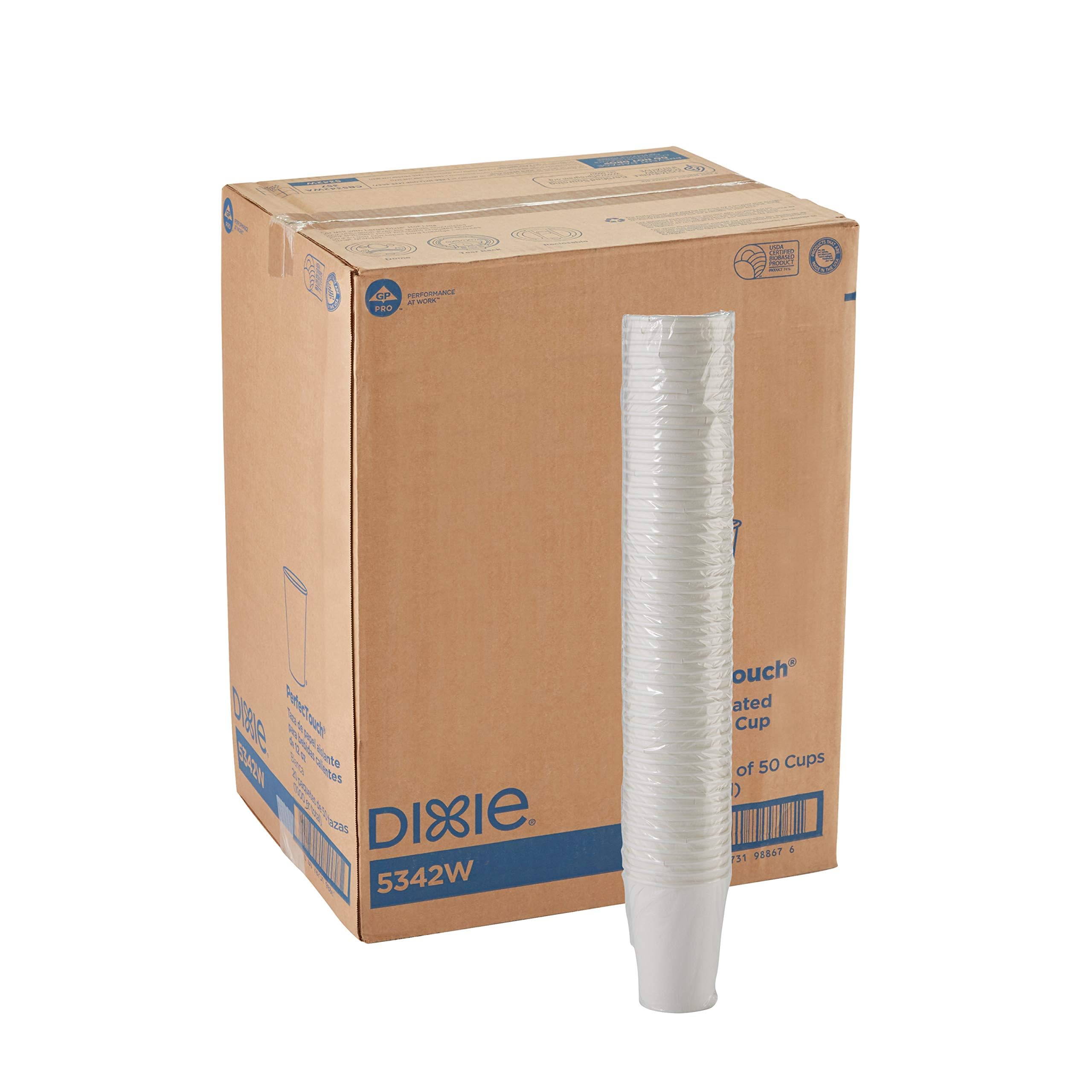 Georgia-Pacific 12 oz / 1000.0 / White Cups