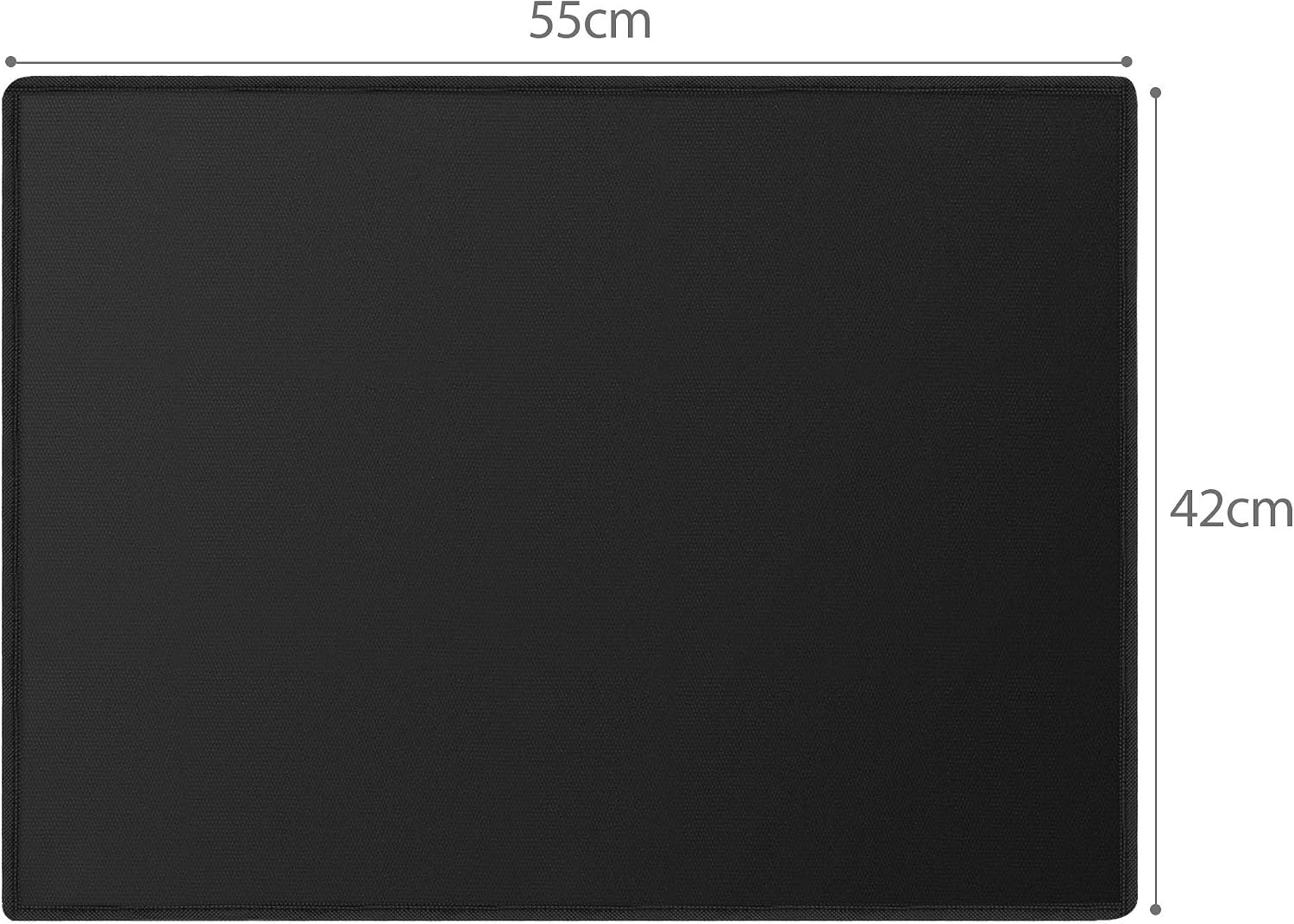 kwmobile Cover Compatible with Apple iMac 21.5" - 4-in-1 Case for Monitor and Accessories - Black