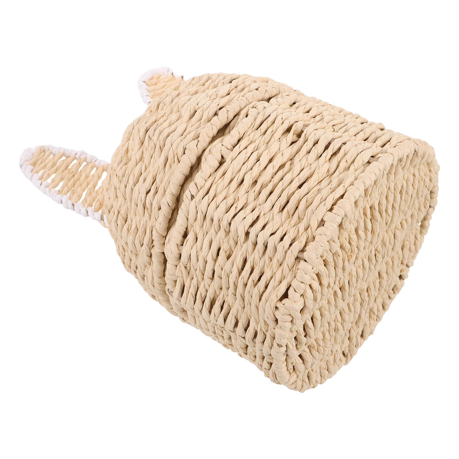 Panier de rangement en rotin tressé main de qualité premium
