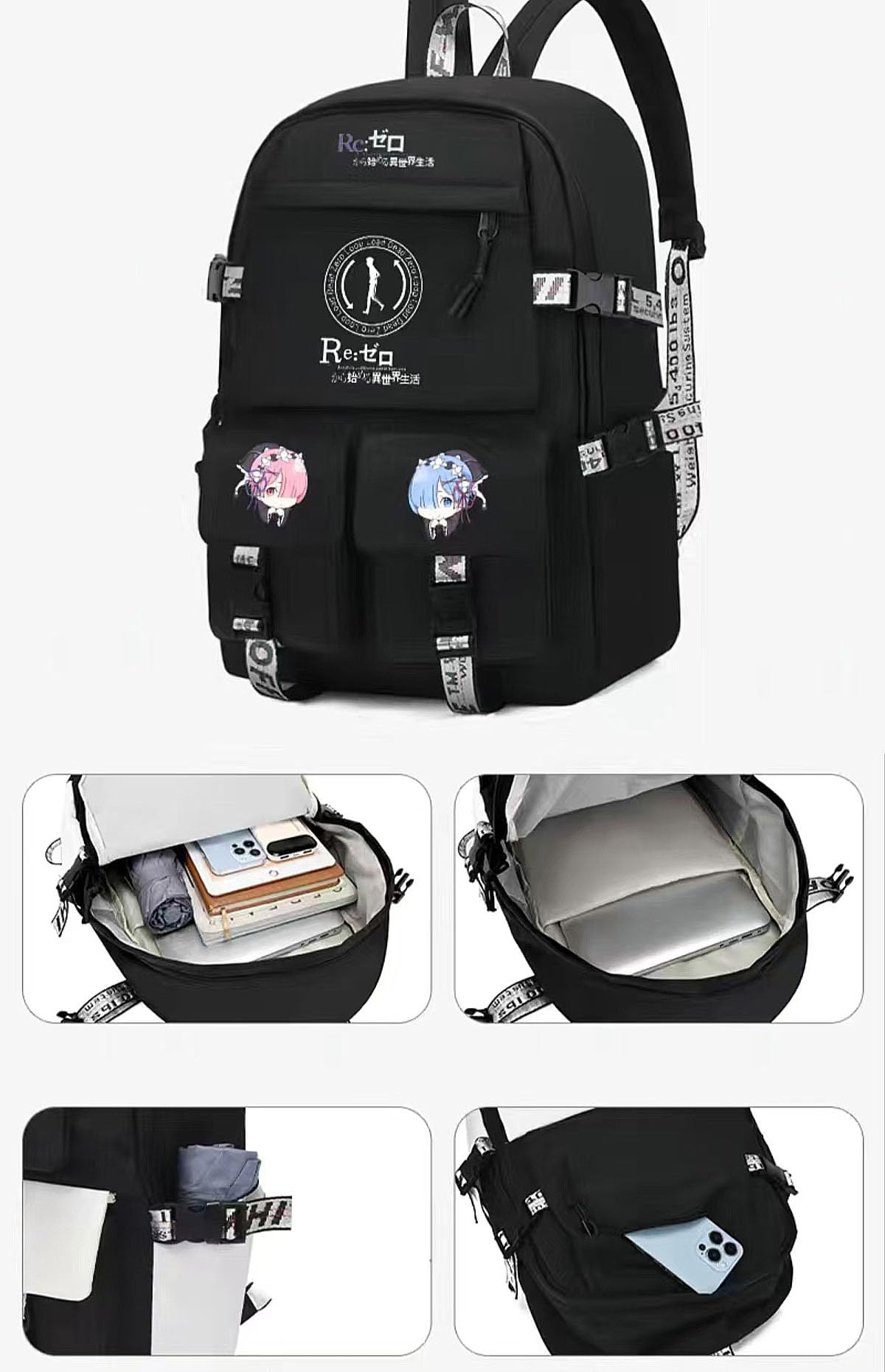 Amazon.co.jp: Re ゼロから始める異世界生活 リュック バッグ グッズ