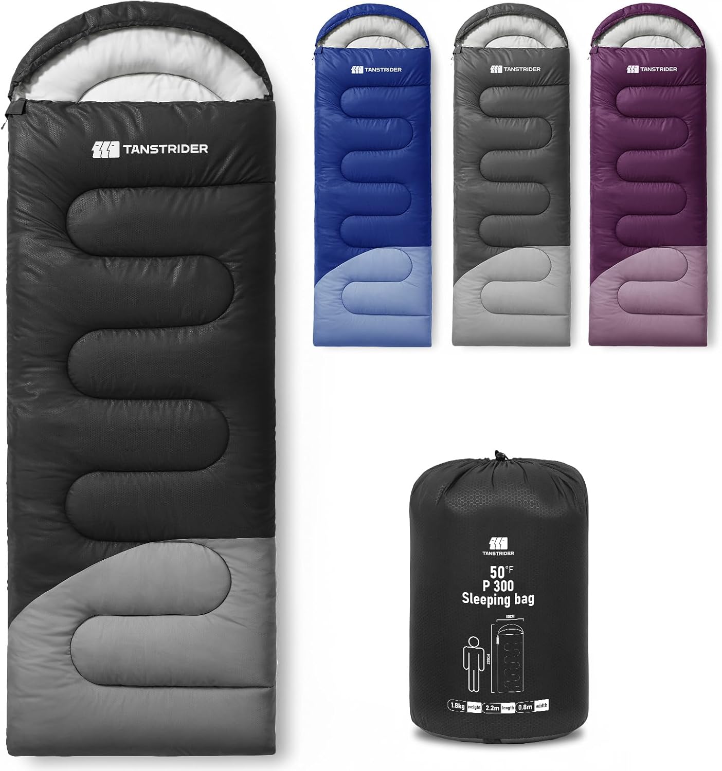 Sleeping Bags for Adults Warm Weather,4lb Backpacking Compact Lightweight Camping Sleeping Bag with Compression Sack for Kids,Camping Essentials Gear for Hiking,Travel, Climb,Outdoor,Indoor