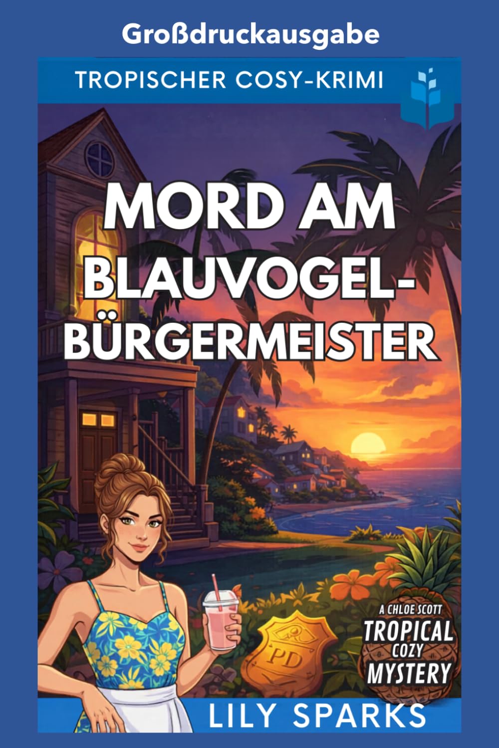 Mord am Blauvogel-Bürgermeister: Großdruckausgabe (Chloe Scott tropischer Krimi Großdruckausgabe)