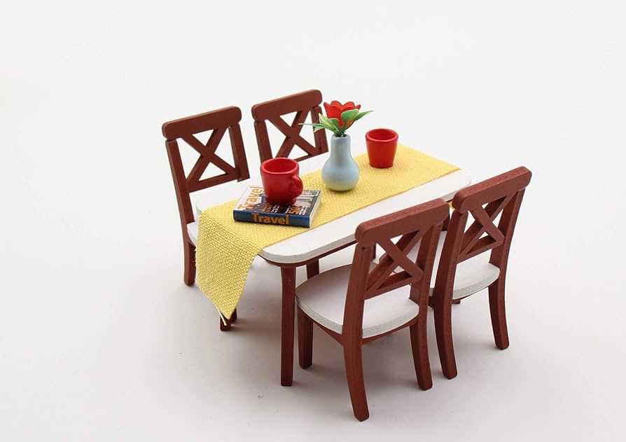 ●黒ダイニングテーブル ヴィンテージ シンディドールハウス 1/6サイズ ○黒ダイニングテーブル ヴィンテージ シンディドールハウス 1/6