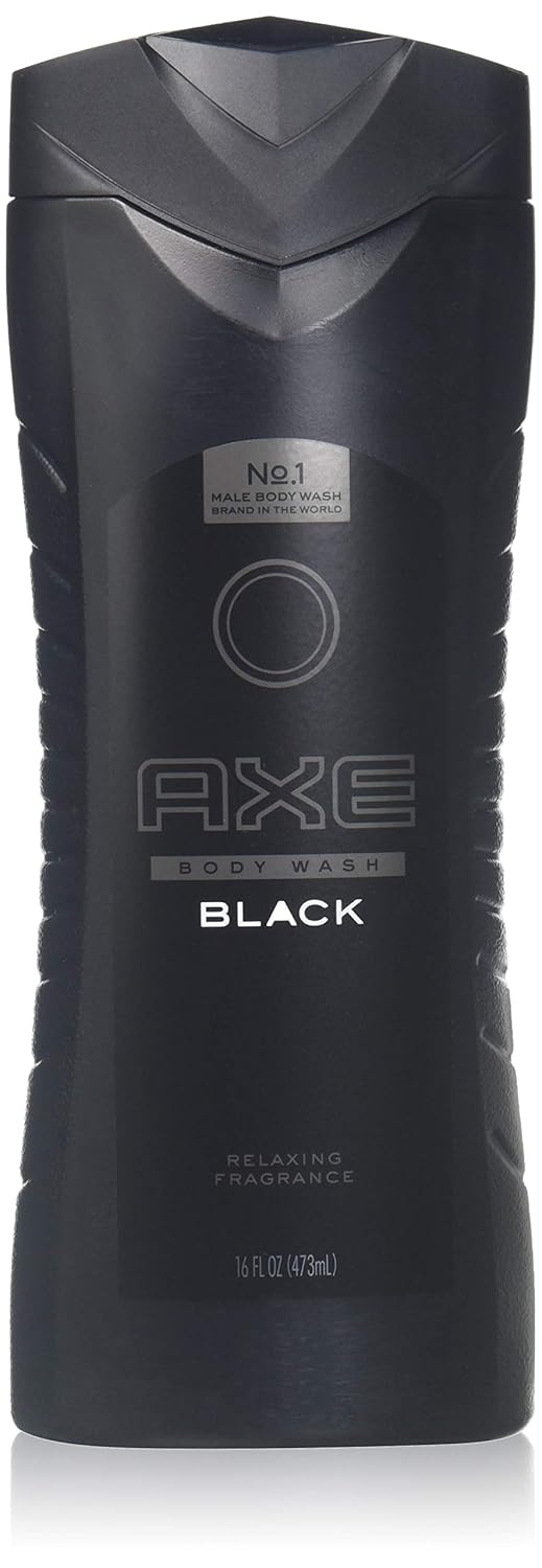 Axe Body Wash Black Frozen Pear And Cedarwood 12Hr 16 Ounce (Pack of 2)