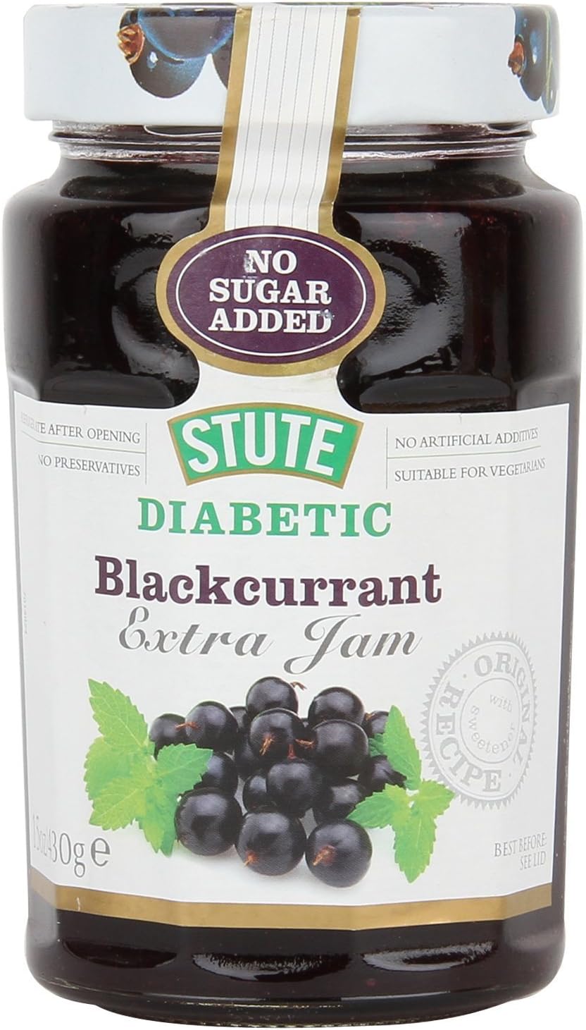 Diabetic Blackcurrant Jam (430g) Bulk Pack x 6 Super Savings