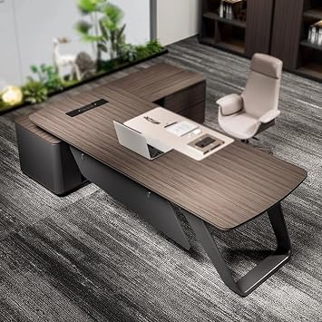 Home Office Desks Office Desk, Executive, Modern CEO, Large(A)