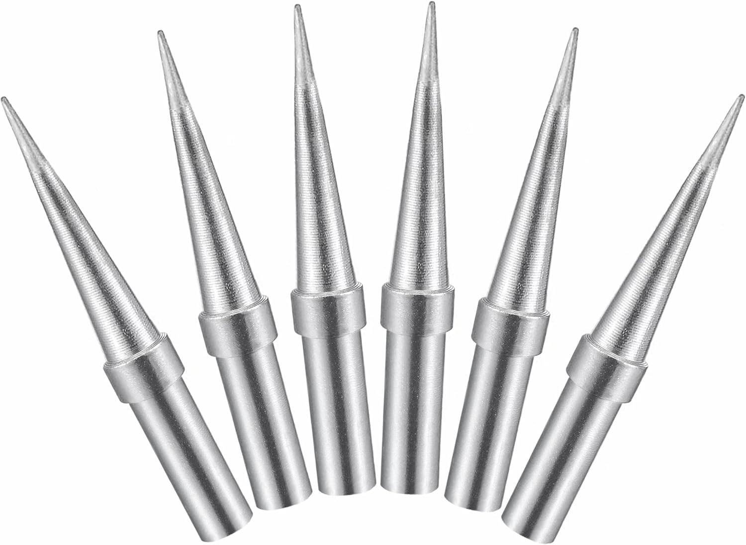 Soldering Iron Tips Replacement Weller ETO Series for WE1010NA WE1010 WCC100 WES50/51 WESD51 Soldering Station, PES51 LR21 Soldering Pen Soldering Tips (6)