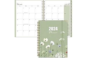 2024 Planner Weekly and Monthly Planner with Monthly Tabs