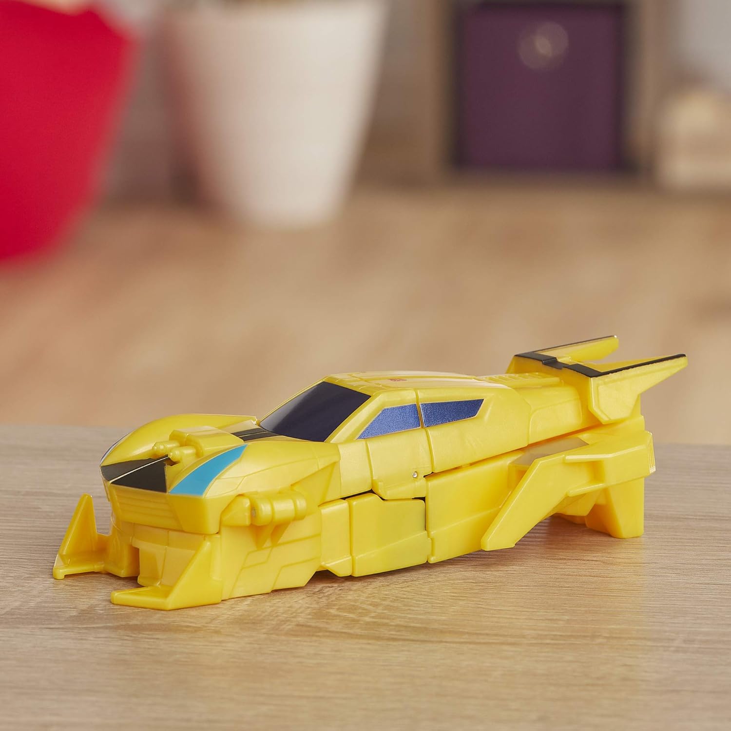 Transformers Bumblebee Cyberverse Adventures Action Attackers Warrior Class Bumblebee Action Figure, Sting Shot Move, 5.4-inch