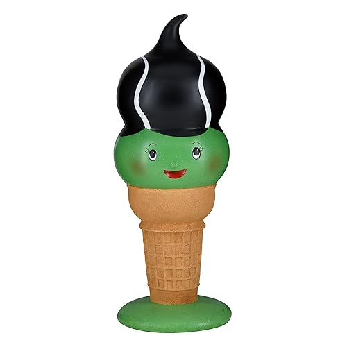 National Tree Company Halloween Frankenstein I-Scream Cone, Orange, Tabletop Decoration,