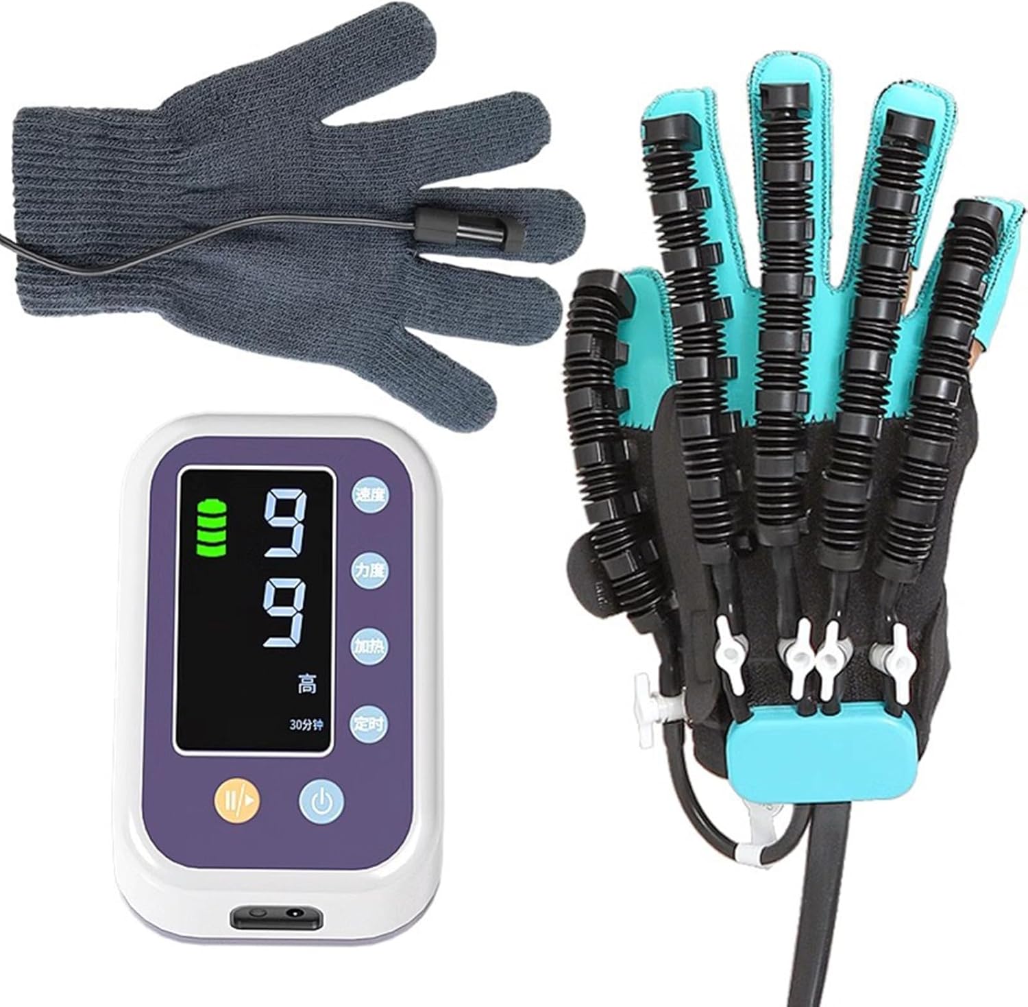 Rehabilitation Robot Gloves For Hempiplegia Stroke, Robotic Hand Glove For Hand Dysfunction Recovery, Finger Exerciser Stroke Hand Recovery Device, Hand Therapy Gloves