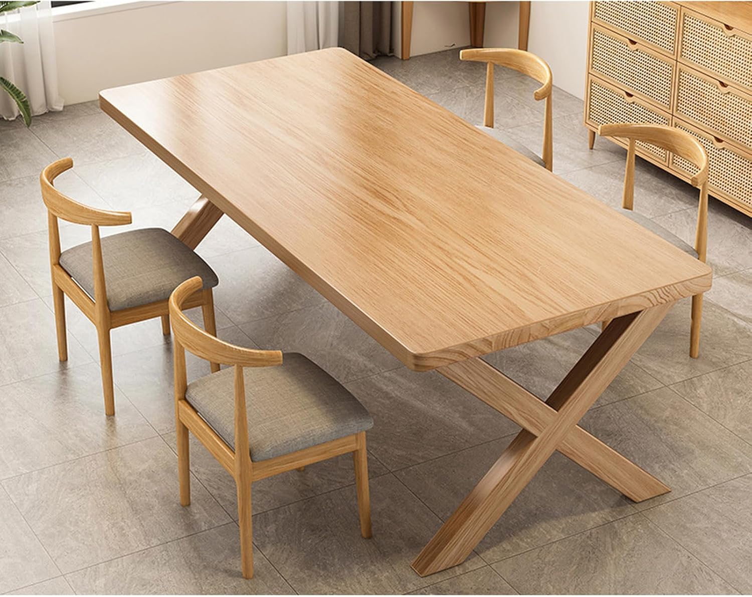 dhiuebc] ダイニングテーブルセット 4点セット 140*60*75A ダイニング