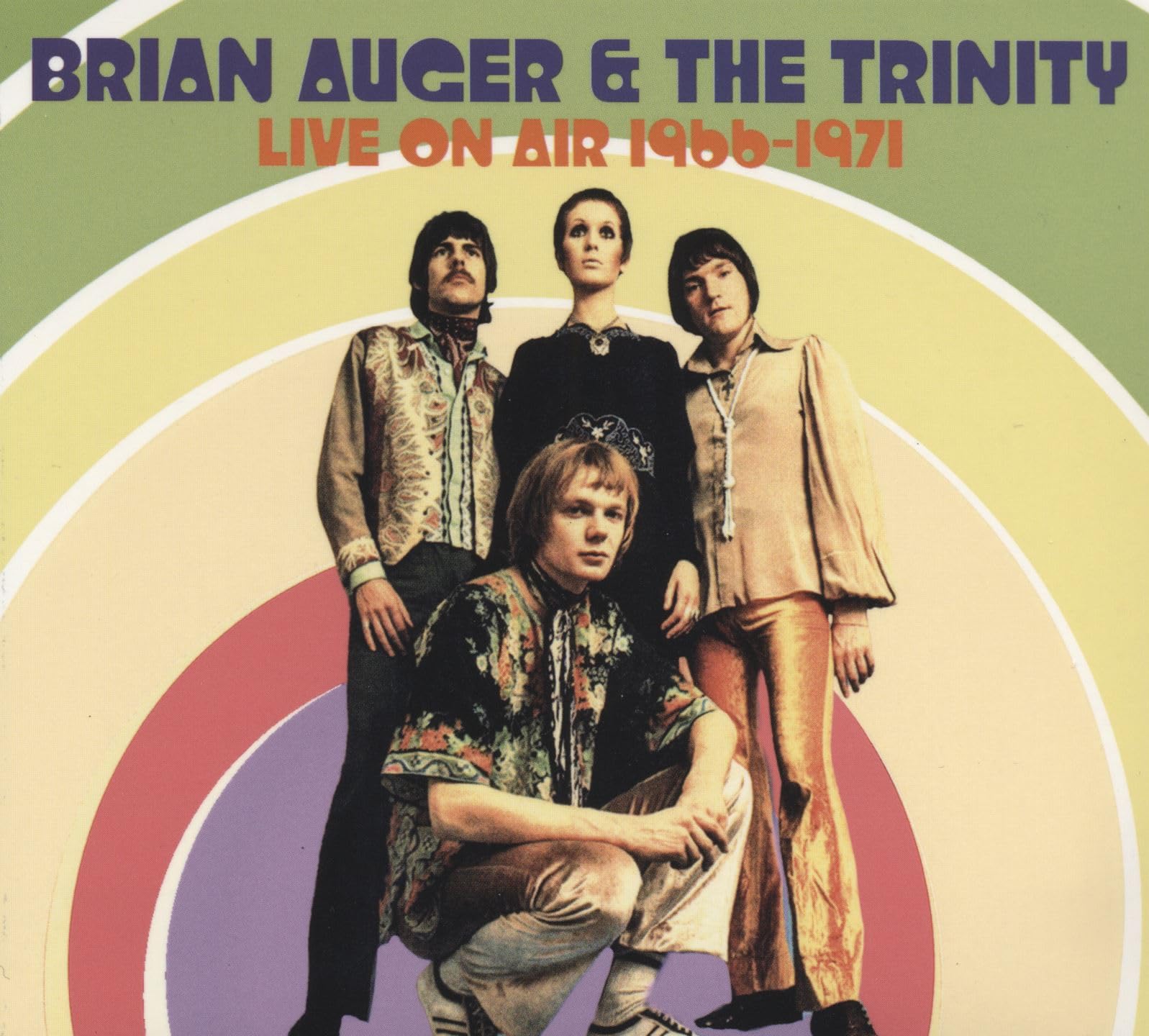 Brian Auger & The Trinity Live On Air 1966 - 1971 CD New 5053792513710