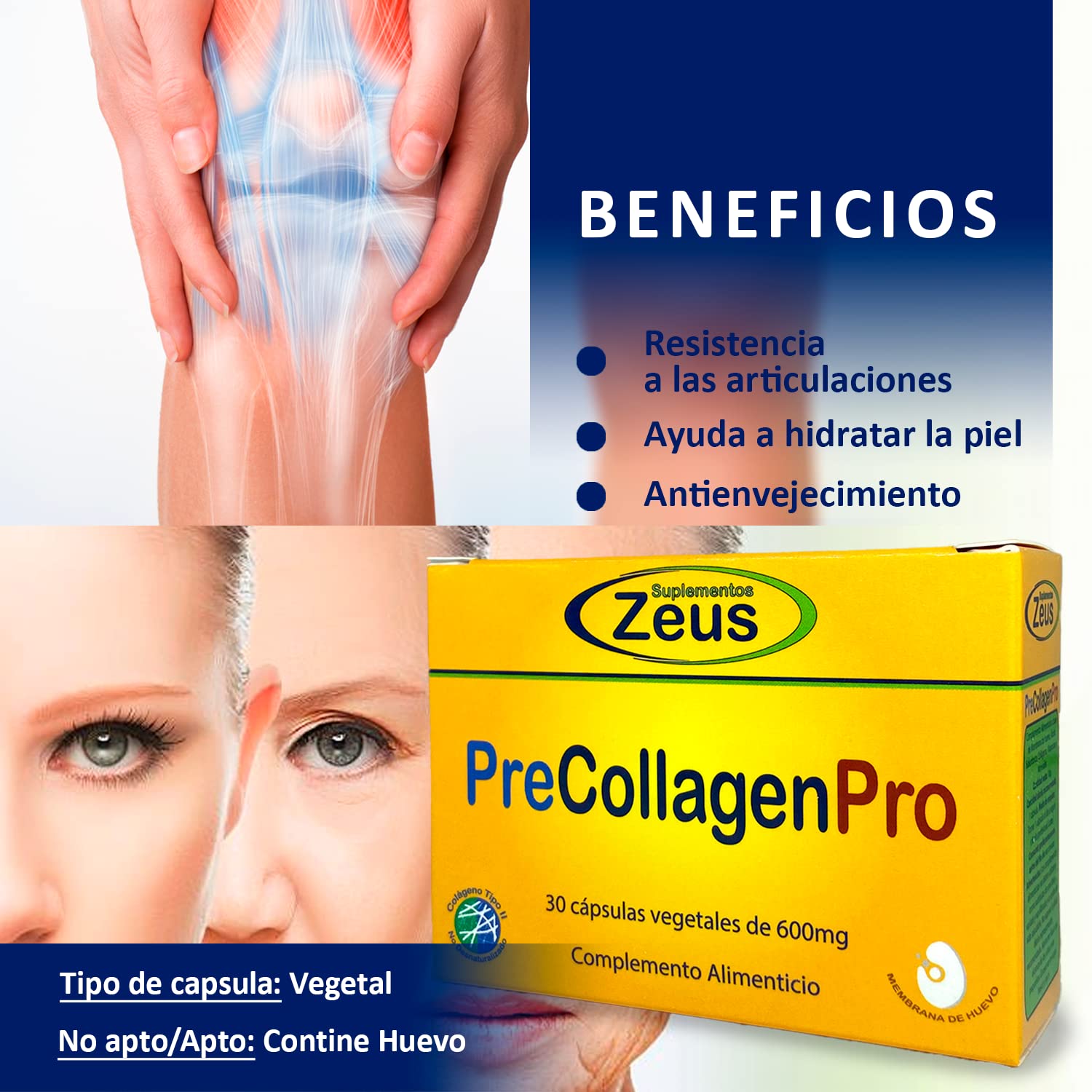 ZEUS Precollagen PRO suplement diety w kapsułkach 30 szt.