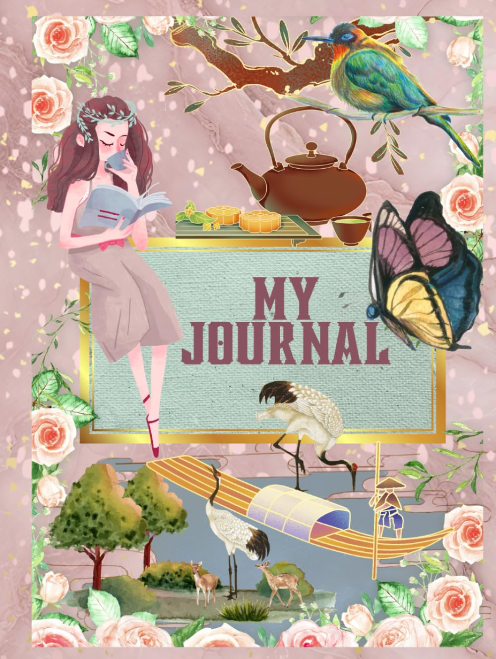 Carnet de notes fleuri pour cultiver l'inspiration et la sérénité
