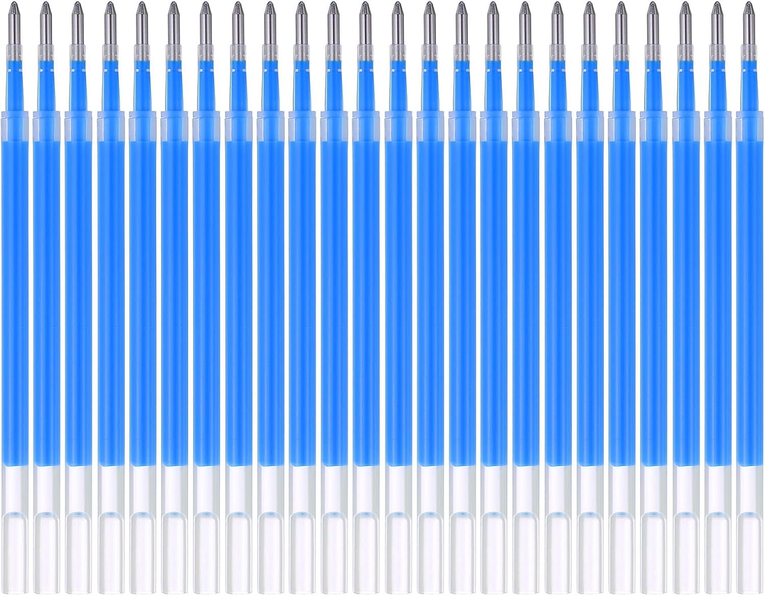 PATIKIL Gel Pen Refills, 24 Pcs 0.8mm Medium Point Neon Coloring Gel
