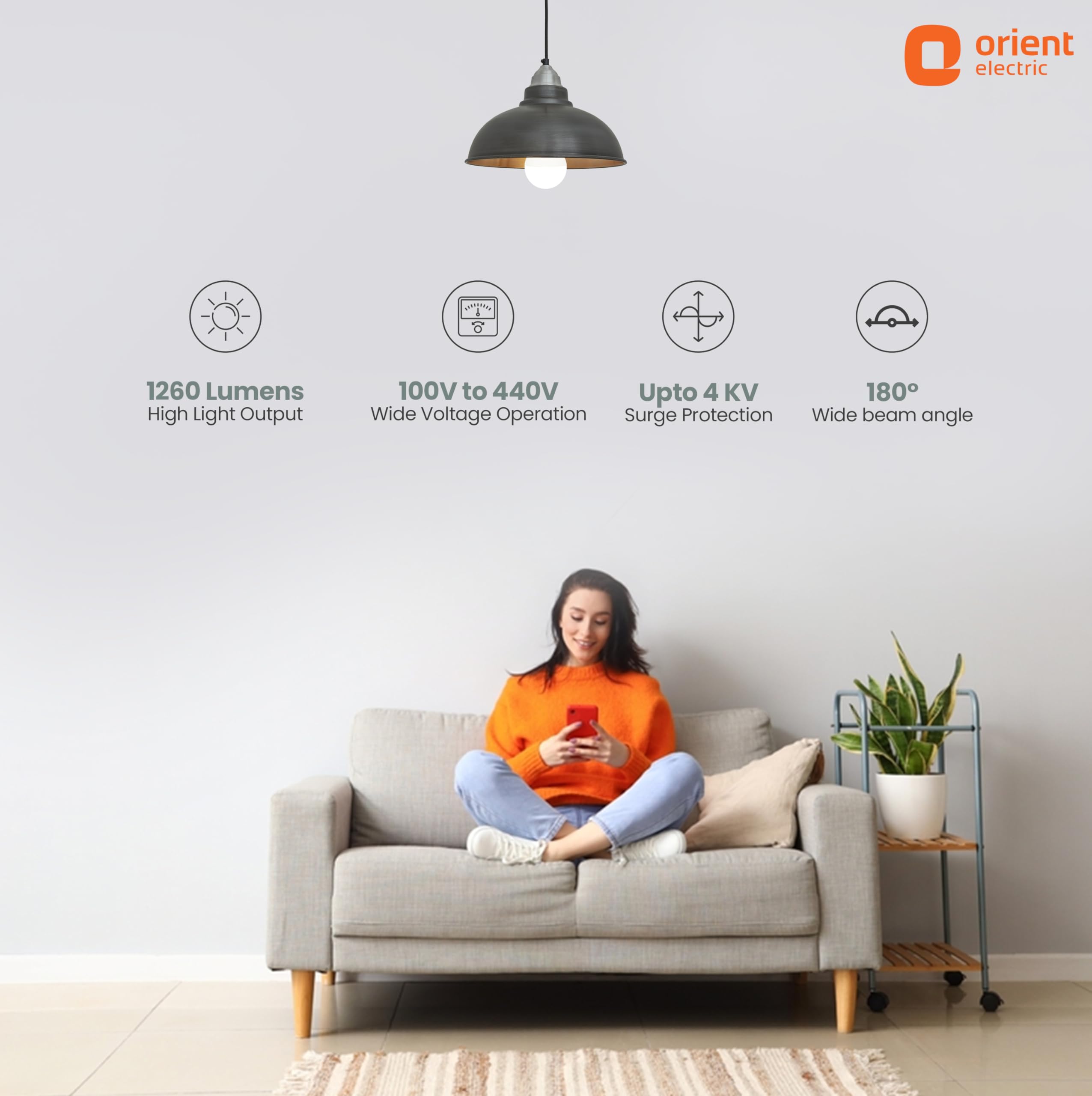 Orient LED Bulbs - 6 Pack High Glow 12W -2