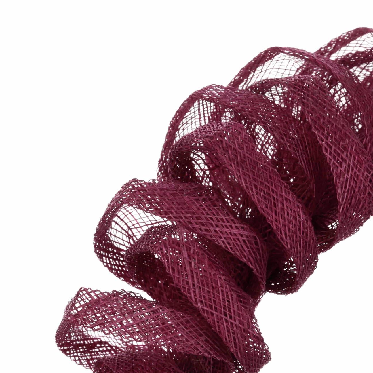 Seeberger Vinalea Sinamay Fascinator Haarschmuck Kopfschmuck Haarreif Damen - Frühling-Sommer Sommer - One Size Pflaume