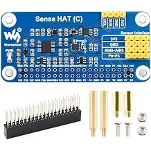 Waveshare Sense HAT C Type Compatible with Raspberry Pi, Onboard Multi Powerful Sensors, Supports External Sensors