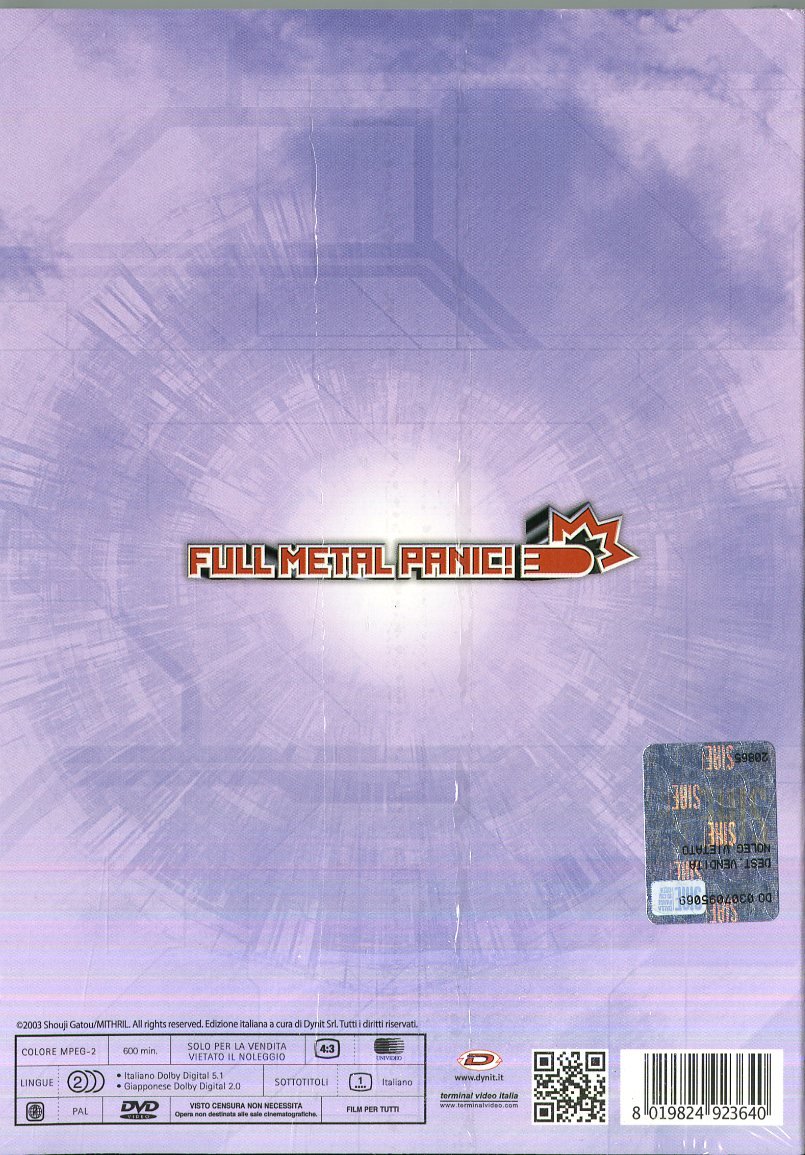 full metal panic! - the complete series (eps 01-24) (4 dvd) box set DVD Italian Import