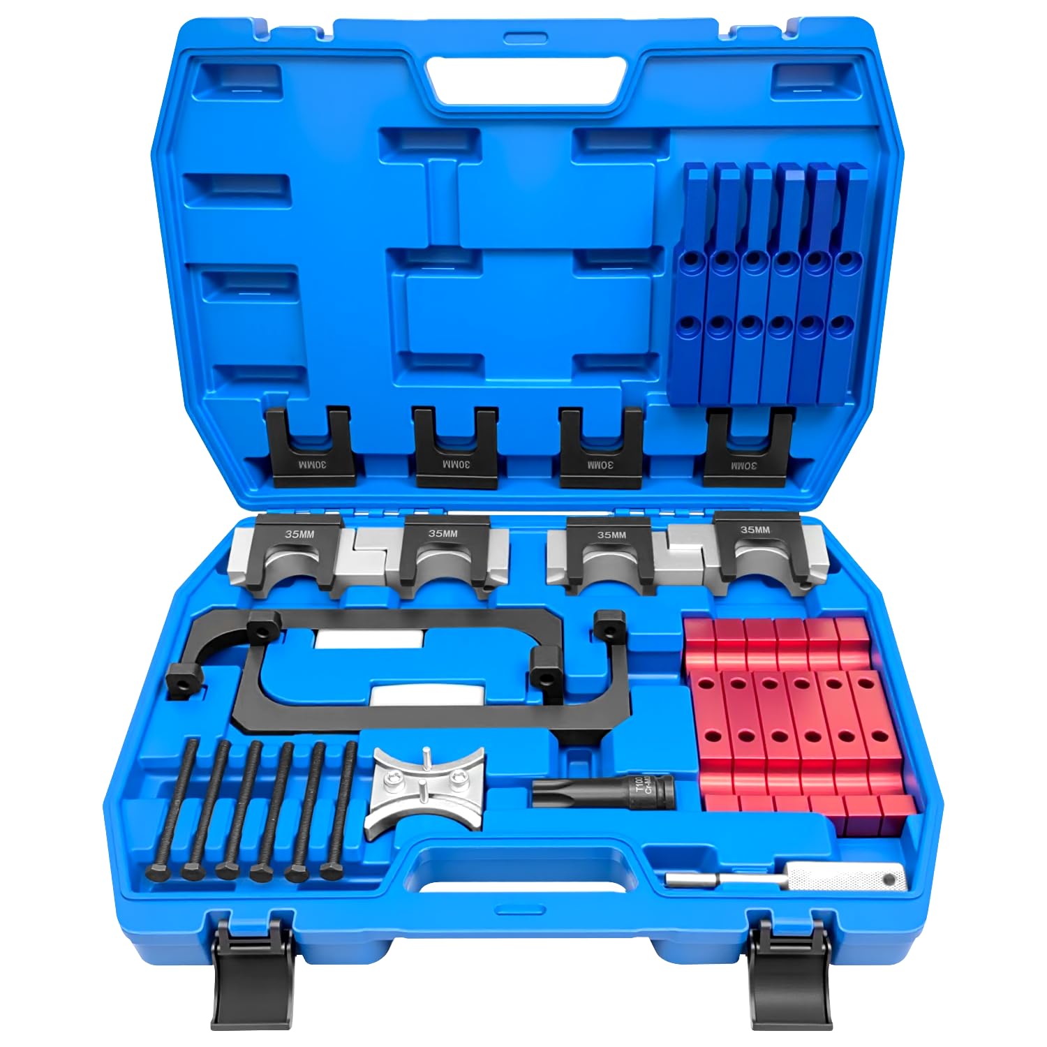 KTTOOL Engine Camshaft Alignment Tensioning Locking Timing Tool Kit for Mercedes-Benz Maybach S560L M177 M178 M176 4.0L AMG C63 C63S V8 Engine - OEM Equivalent 177589014000 177589001500