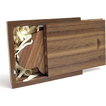 Heart USB Stick Wooden 32 GB USB 3.0 with Gift Box TATMOHIK USB Memory Stick Gift Super Speed Wooden Flash Drive Memory Stick Pendrive with Wooden Box Birthday/Anniversary/Wedding