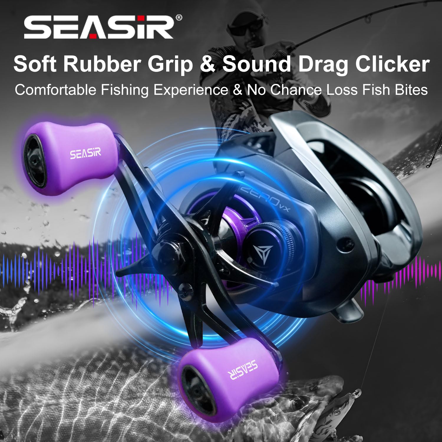 Amazon | SEASIR ZeroVX ベイトキャスティングリール 超軽量