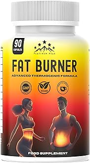 Fat Burner Weight Loss Pills – Metabolism Booster, Appetite Suppressants - Green Tea Extract Lean Slimming Diet Supplement for Men & Women - Premium Manufacture - 90 Capsules